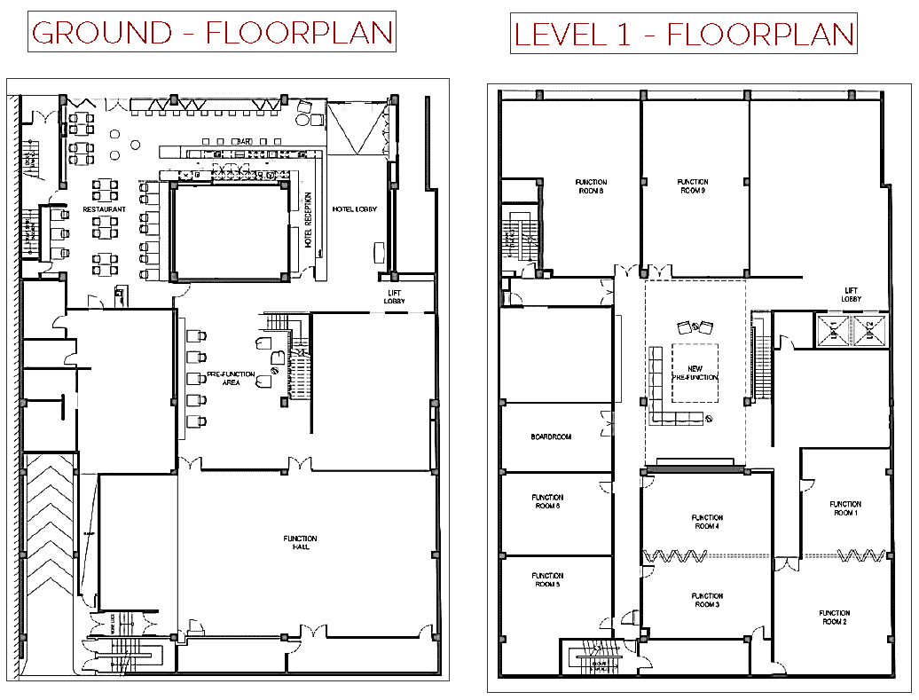 Jasper Hotel Conference Floor Plans