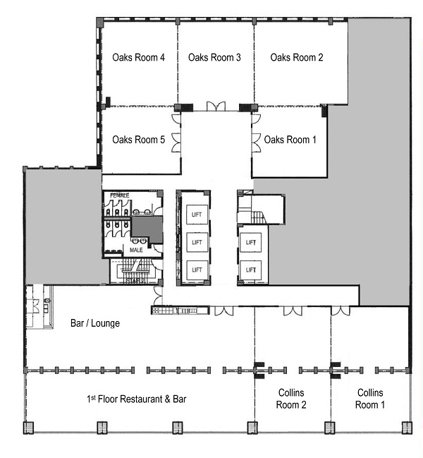 Oaks On Collins Conference Floor Plans