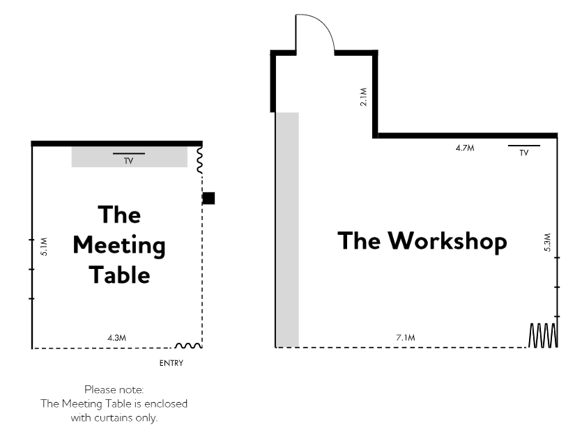 Meeting floor plan